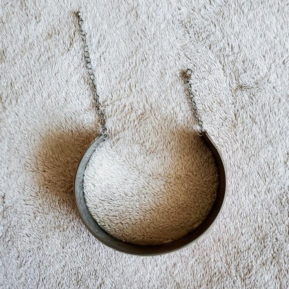 raver holographic metal choker necklace👽 - Picture 3 of 4